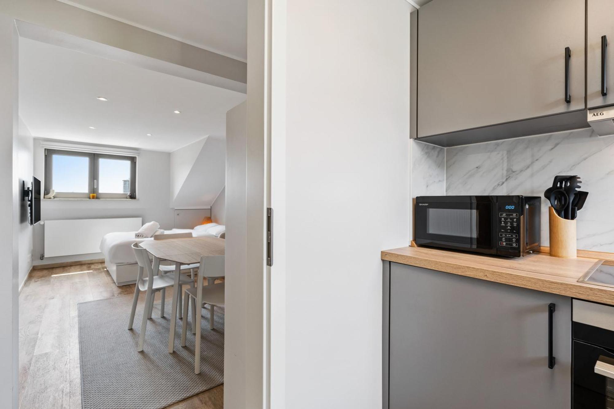 Modern Limpertsberg Studio Near City Center 卢森堡 外观 照片