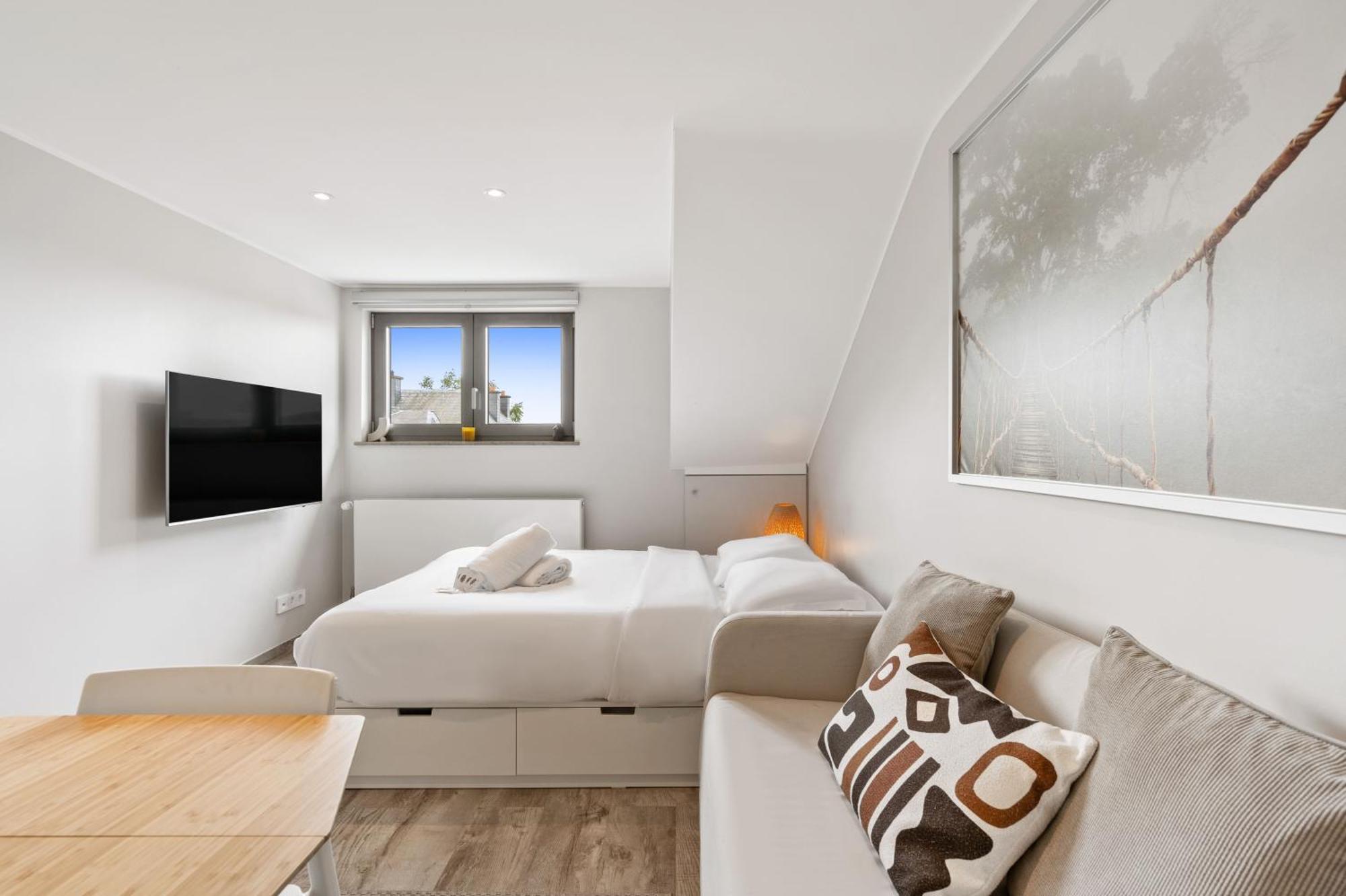 Modern Limpertsberg Studio Near City Center 卢森堡 外观 照片